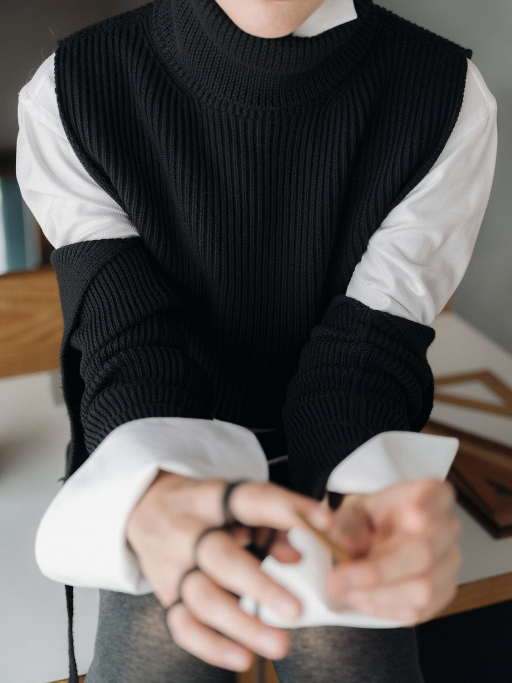 Extra Fine Merino Wool Arm Warmers